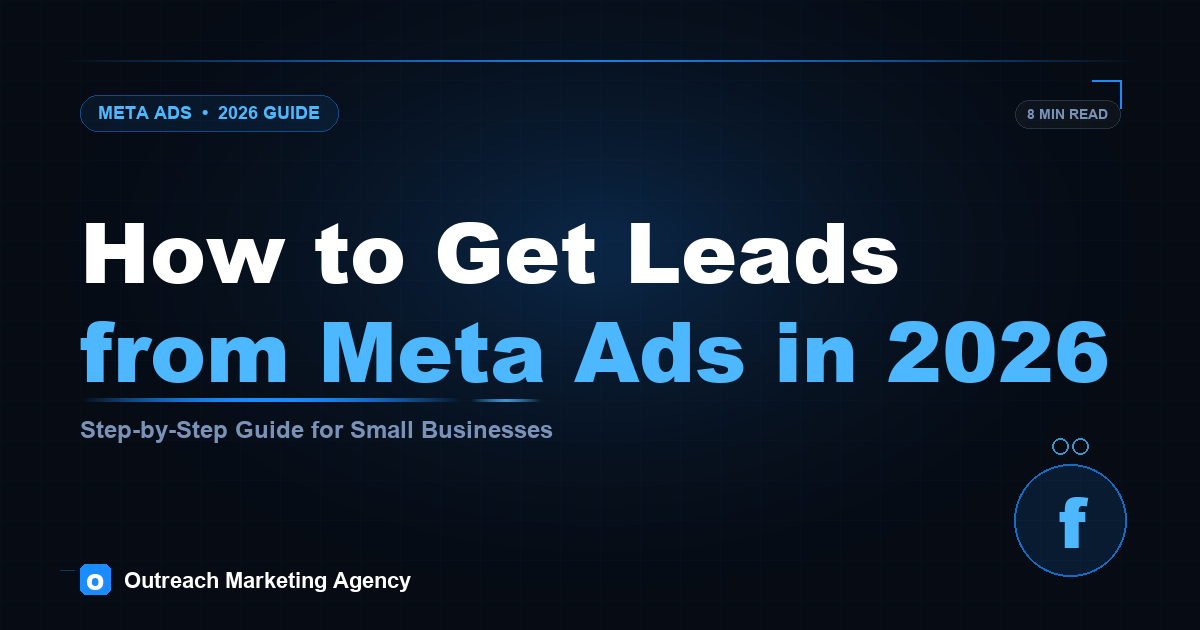 How to get leads from Meta Ads in 2026 — Outreach Marketing Agency guide thumbnail